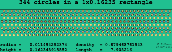 344 circles in a rectangle