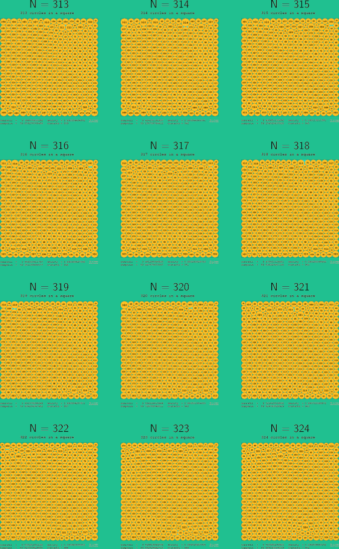 313-324 circles in a circle